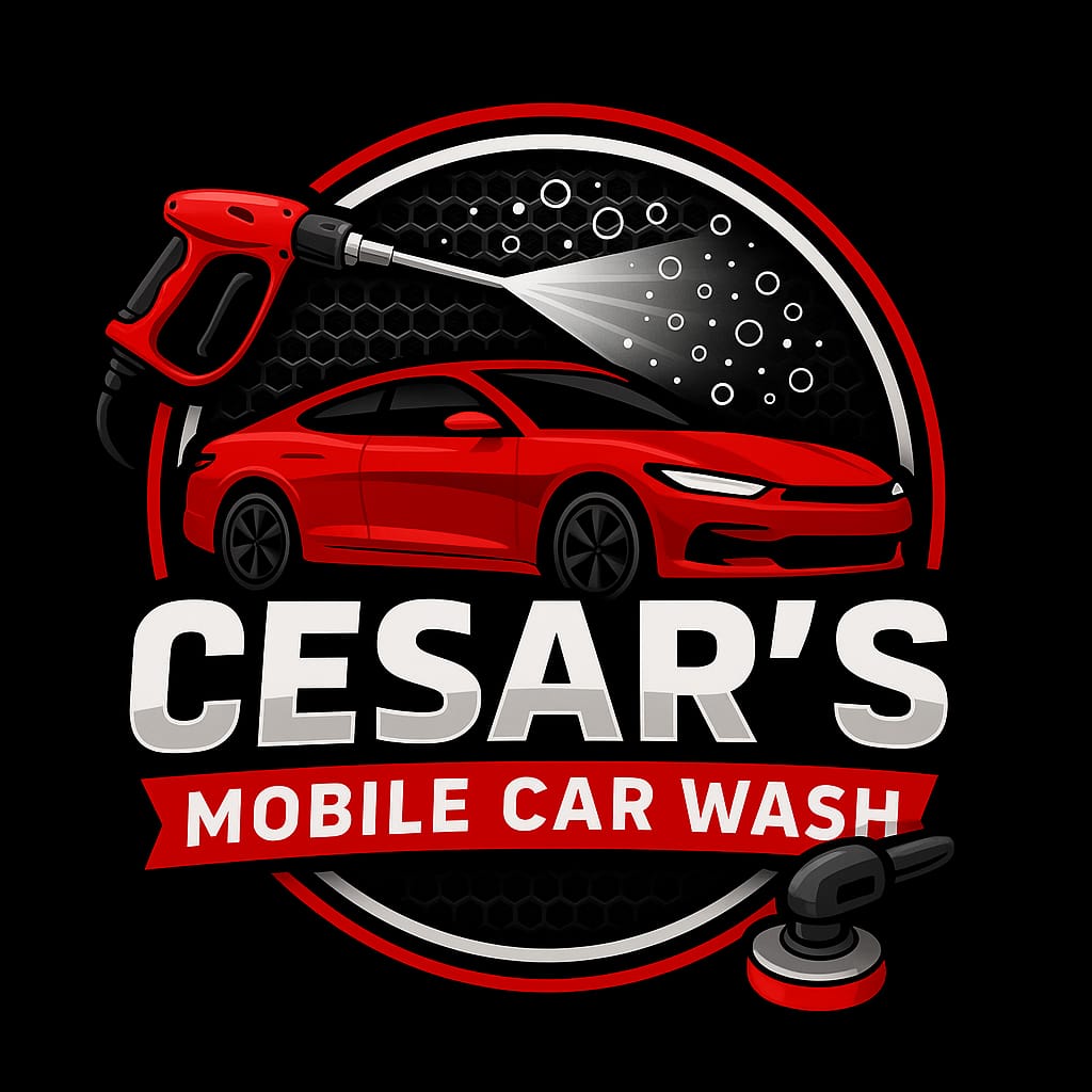 Cesar's Mobile Car Wash & Detailing Logo